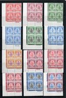 Perak Sg 128-46   132a 1950 All Named Blocks Mnh