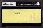 1993 Ben Hogan Signed Autographed Personal Check Encapsulated Bas Beckett