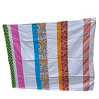 Boho Retro Floral Baby Blanket Nursery Decor Quilt Crib Comforter 100  Cotton