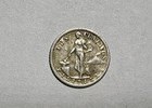 1x 1944-d Or 1945-d Philippines 10 Centavos Silver Coin - Average Circulation