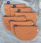 6 Pc Ipsy Glam Bag  Lot   April 2025   Makeup   Cosmetic   Orange Cushion  