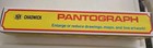 Vintage 1980 Chadwick Pantograph To Enlarge Or Reduce Drawings   Plastic  Nib