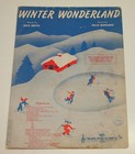 Vtg Lot Xmas Sheet Music Wonderland Carol Of Bells Let It Snow 32 Feet Nuttin 