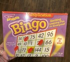 Multiplication Bingo Game Exciting Learning Fun Play 8 Different Ways New Sealed
