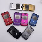 Original Motorola Razr V3  Flip Gsm Unlocked Bluetooth Mp4 Video Mobile Phone