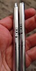 Papermate Double Heart Chrome Pen And Pencil Set Both Work Vintage