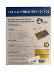 Siig Usb 2 0 Firewire 1394a Ethernet Combo Pci Expansion Card Us2275 New Sealed