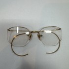 Vintage Eyeglasses 1 10 12k Gold Filled Wire Frames Tillyer Lenses 