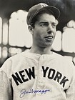 Joe Dimaggio Signed Autographed 16x20 Photo Hof Yankees Jsa