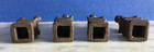 4 Antique Cast Iron Fence gate 4  Finials Primitive Rustic Farmhouse Decor  4 