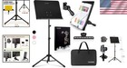 Adjustable Music Stand - Holds Thick Books   Tablets