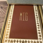 Vintage Tiffany Co Blue Velvet Box Double Deck Playing Cards Monogram Mtg