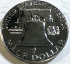 1961 Franklin Half Dollar 90  Silver Gem Proof 900 Fine