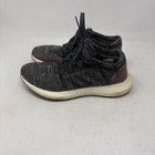 Adidas Pureboost Go Running Shoes Womens Size 6 Black Red Sneakers B75667