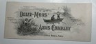 Rare Duley Mons Arms Co Hunting Fishing Letterhead Top Little Rock Arkansas 1910