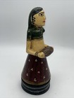Vintage Indian Lady Wood 