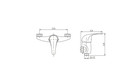 Single Lever Outdoor Shower Mixer