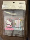 Rare Vintage Sanrio Hello Kitty Babies Set Of 2 Mini Plastic Boxes 1998 Sealed