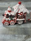 Gingerbread Candy Christmas Train Medium Multicolor Tabletop Decor