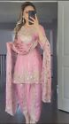 Dress Bollywood Suit Pakistani Indian Wedding Dhoti Top Salwar Kameez Party Wear