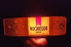 Vintage Michelob Beer Register Topper Clock Light Anheuser Eagle