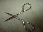 Vintage Sewing Scissors Mini Ornate Handle Thread Snips Made In Usa Antique 