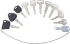Universal Forklift Key Set - Master Key Set For Yale  Cat    Clark  Komatsu 