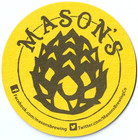 Mason s Brewing Co  Beer Coaster Brewer Me