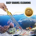 Gravel Vacuum For Aquarium Water Changer Fish Tank Cleaning Tools  Siphon    