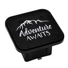 Swono Hitch Covers 2 Inch Inspiration Quote 2 x2  Inch Adventure Awaits