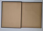 Vintage Unused Scrapbook Album Black Embossed Cover 14 Double Sided Pages