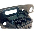 Ezgo Txt Golf Cart Carbon Fiber Elite Dash Cover W  Radio   Speaker Cutouts