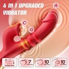 Thrusting Rotating Rabbit Vibrator Dildo G Spot Clit Massager Sex Toys For Women