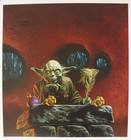 Star Wars Yoda Print Sample Titled  yoda  20x22 Michael Whelan   Print Doc Coa
