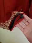 Dale Of Norway Wool Ski Sweater Polarwind Neck Zip Lined Red Medium