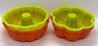 Set Of 12 Lekue 3  Silicone Mini Bundt Cake Lot Nonstick Baking Forms F s 