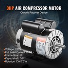 Uimoso 3hp Air Compressor Electric Motor 230v 3450rpm 56 Frame Cw ccw Rotation
