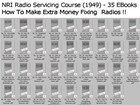 National Radio Institute Radio Course  1948  - 55 Books Custom Collection  Dvd