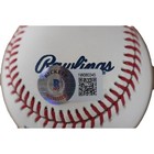 Roberto Alomar Signed Toronto Blue Jays Oml Baseball Hof Beckett 44483