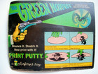 Rare 1966 The Green Hornet Print Putty By Colorforms - Mint On Original Card