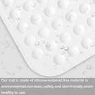 Bathtub Mat Non Slip Bath Mat For Tub Silicone Soft Bath Tub Mat Non Slip Shower