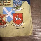 Scottish Town Crest Map Tea Towel   18 5  X 29    _