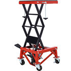 Motorcycle Lift 300 Lbs Hydraulic Motorcycle Scissor Jack Lift Foot Step