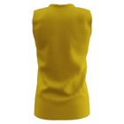 Champro Girls Sleeveless Fastpitch Jersey Gold   White Md