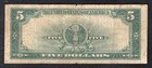 Fr  282 1923  5 Five Dollars    porthole    Silver Certificate Currency Note