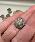 Danish Silver Hvid Coin     Frederik Ii  1559   1588      Hammered Silver