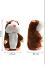 Talking Hamster Repeats What You Say Mimicry Pet Toy Plush