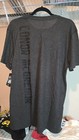 Reebok Ufc Men s L Gray Crew Neck Short Sleeve Lightweight  Tee Conor Mcgregor