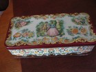 Daher Tin Made In England floral Vintage