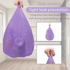 80 Pcs 4 Gallon Trash Bags Kitchen Trash Bags Small Garbage Thicken 4 Roll